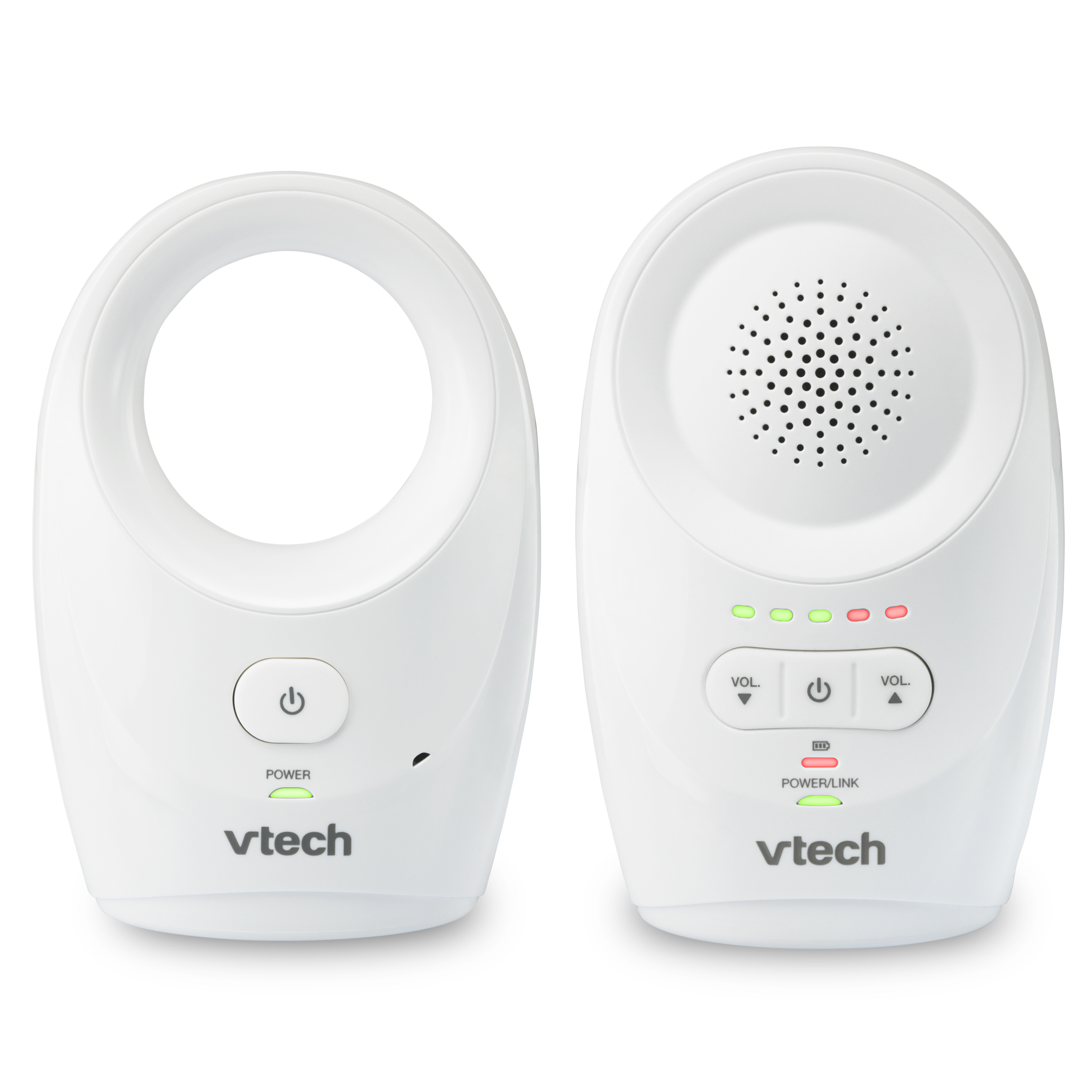VTech Enhanced Range Digital Audio Baby Monitor with 1 Parent Unit, DM1111, White - image 1 of 21