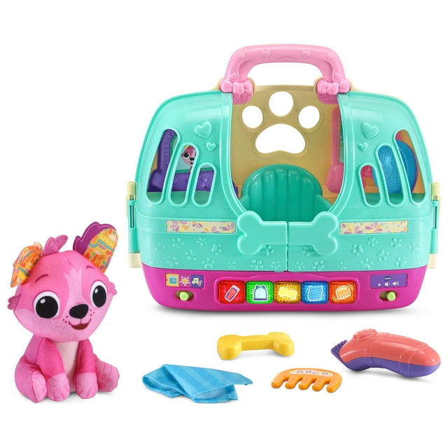VTech® Glam & Go Puppy Salon™ & Carrier With Grooming Tools