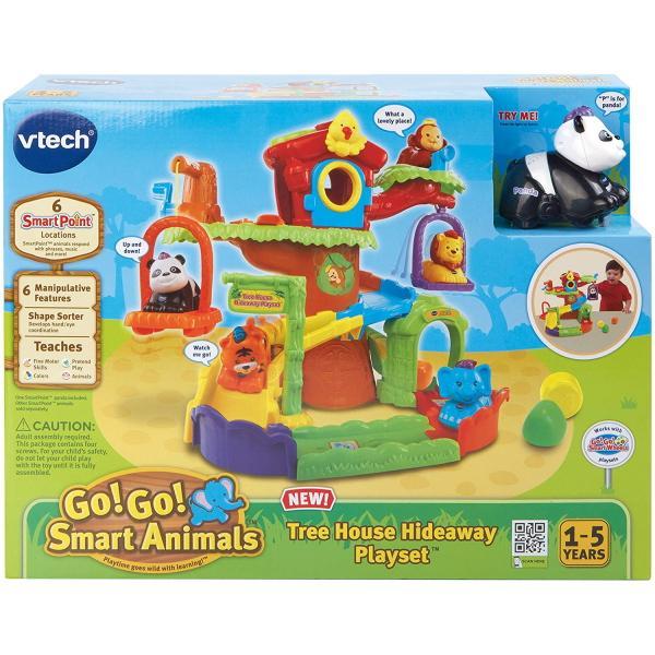 VTech Go! Go! Smart Animals Tree House Hideaway Play Set - image 1 of 4