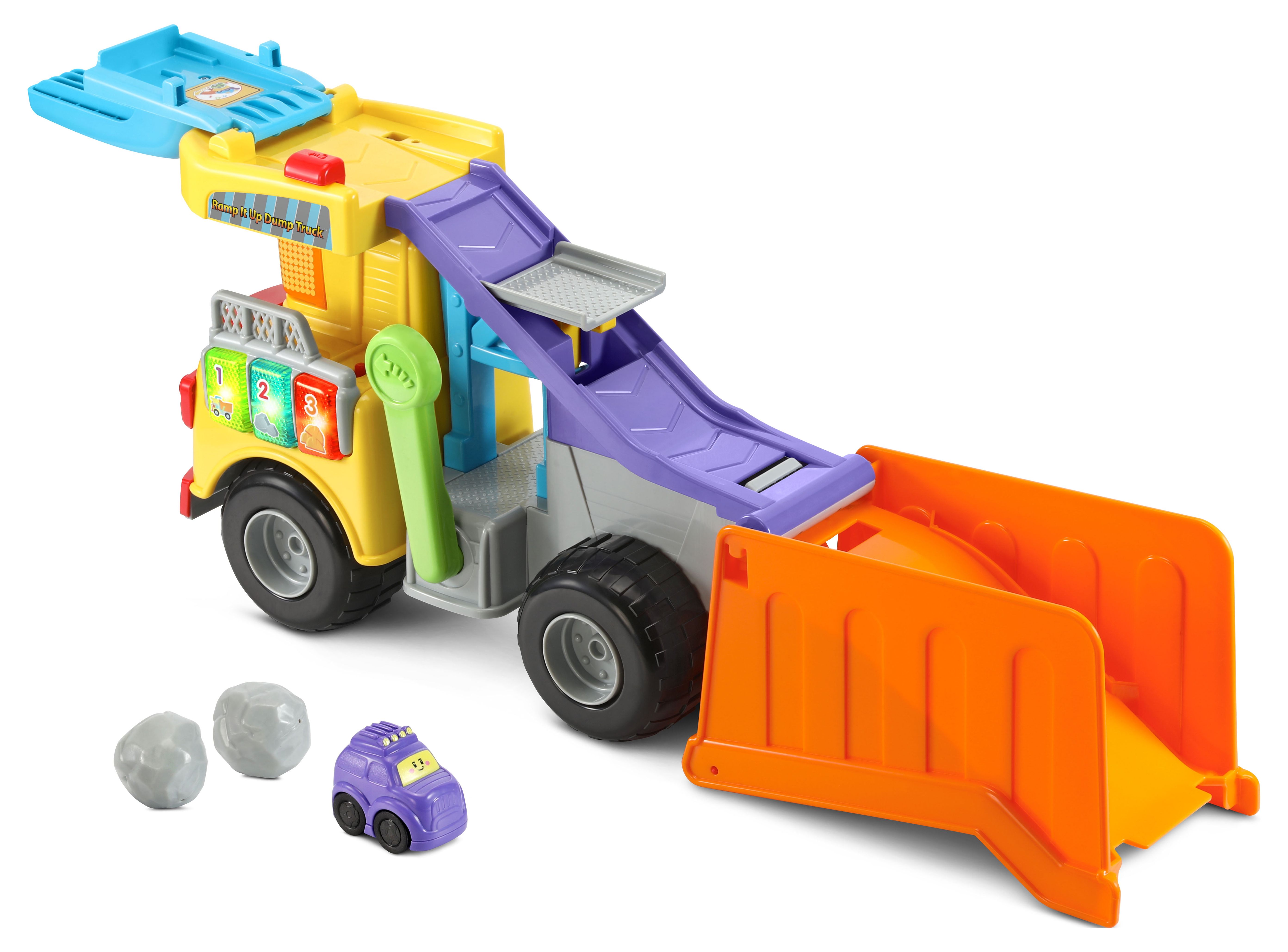 VTech® Go! Go! Smart Wheels® Ramp It Up Dump Truck™ Stunt Ramp and Car - image 1 of 8