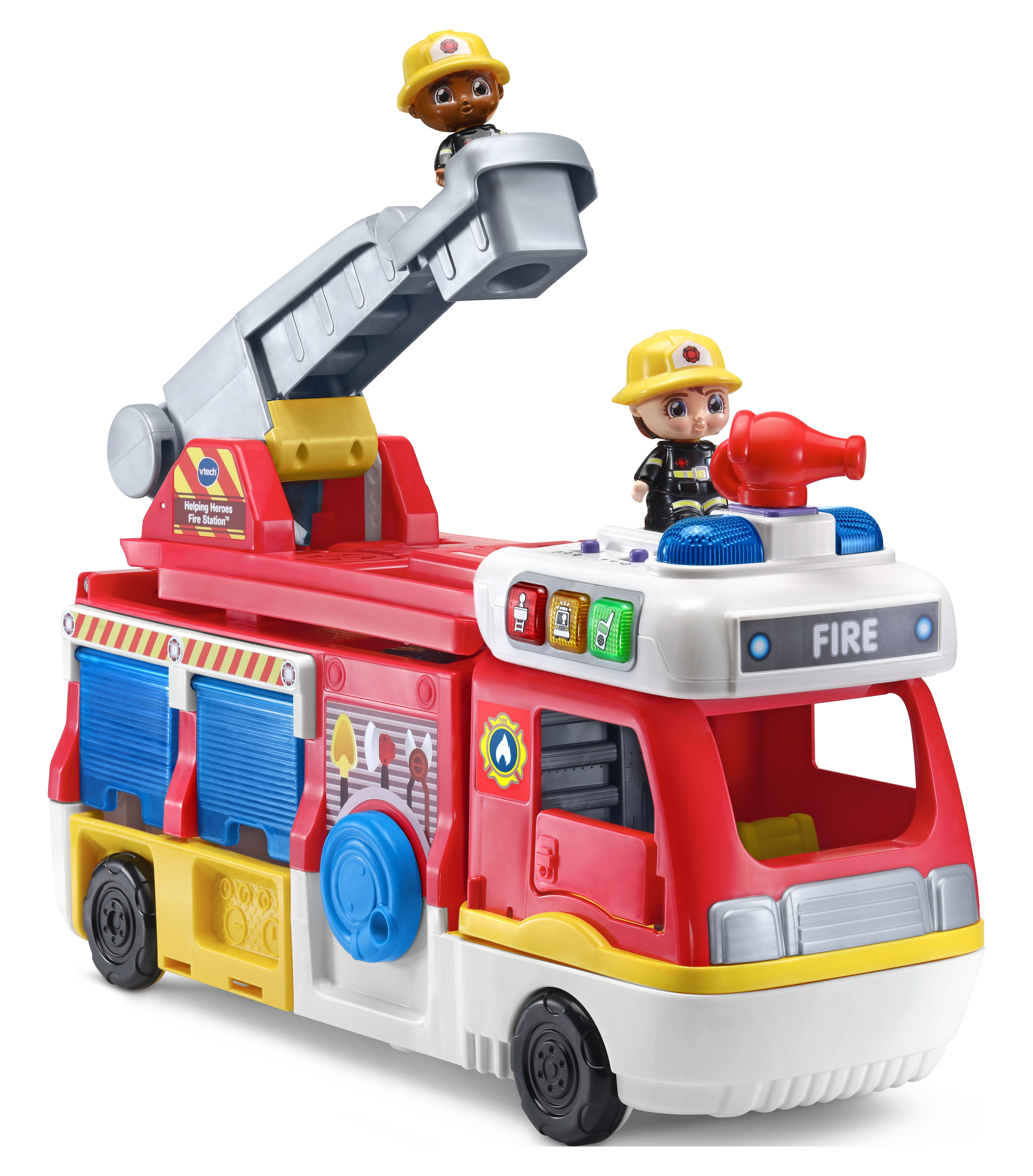 VTech® Helping Heroes Fire Station™ Playset With Two Firefighters, Fire Truck Vehicle for Infants and Toddlers - image 1 of 14