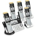 thumbnail image 1 of VTech IS8151-5 Super Long Range 5 Handset DECT 6.0 Cordless Phone for Home with Answering Machine, 2300 ft Range, Call Blocking, Bluetooth, Headset Jack, Power Backup, Intercom, Expandable to 12 HS, 1 of 6