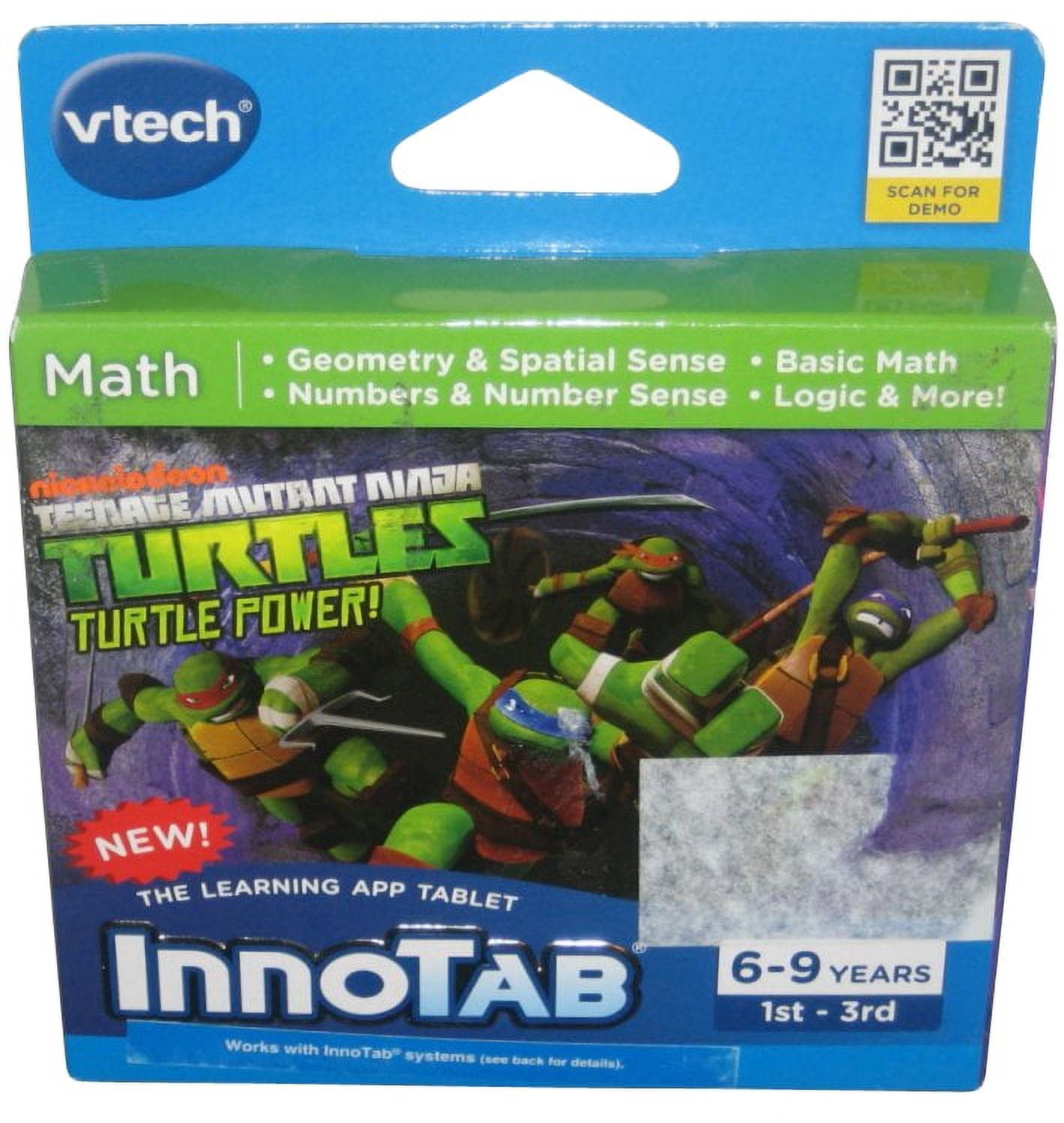 VTech InnoTab Software Teenage Mutant Ninja Turtles TMNT Math Video Game