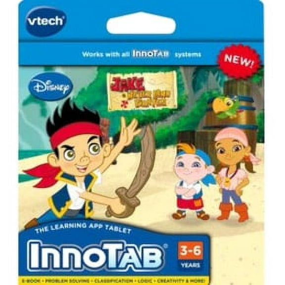 VTech InnoTab Software - Jake and the Never Land Pirates 80-231600 All InnoTabs