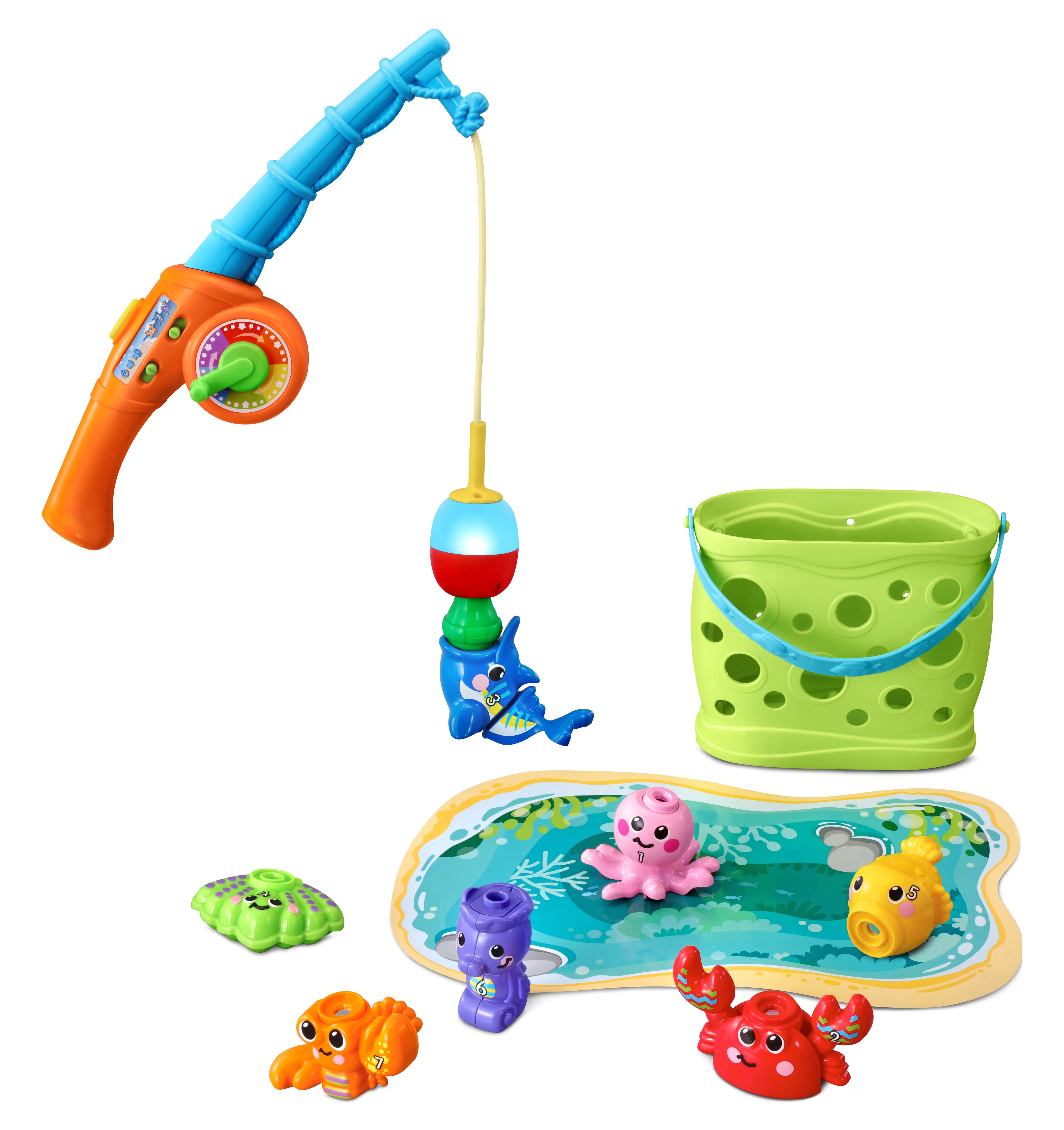 VTech® Jiggle & Giggle Fishing Set™ Learning Toy with 7 Sea Creatures - image 1 of 9