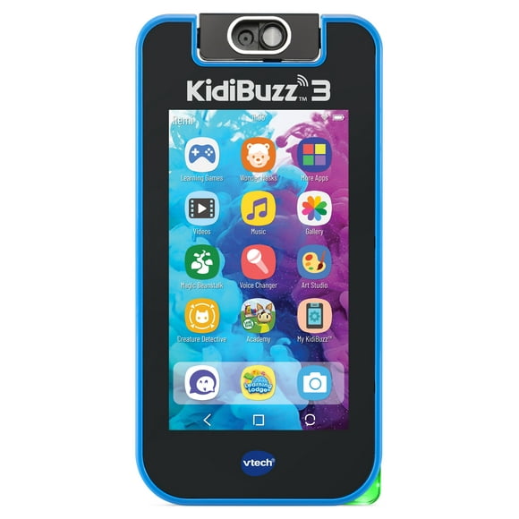 VTech KidiBuzz 3 Smartphone for Kids, 5 MP, Black