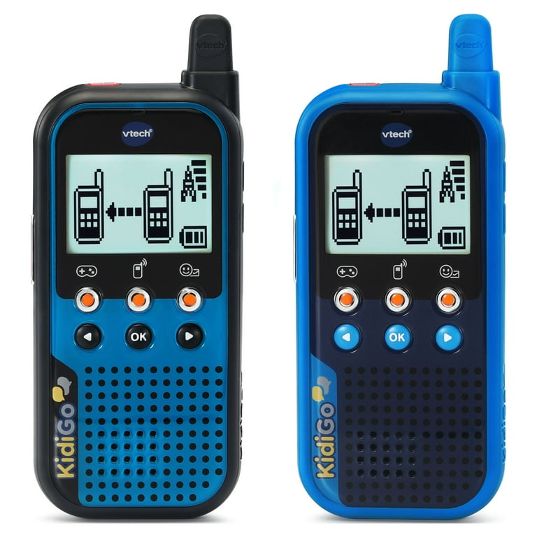 VTech KidiGo Walkie Talkies, Two-Way Radio for 4-9 Year Old Boys Girls