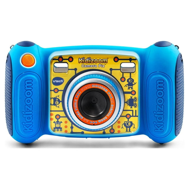 VTech KidiZoom Camera Pix, Real Digital Camera for Kids, Blue