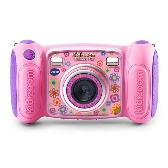 VTech KidiZoom Camera Pix, Real Digital Camera for Kids, Pink