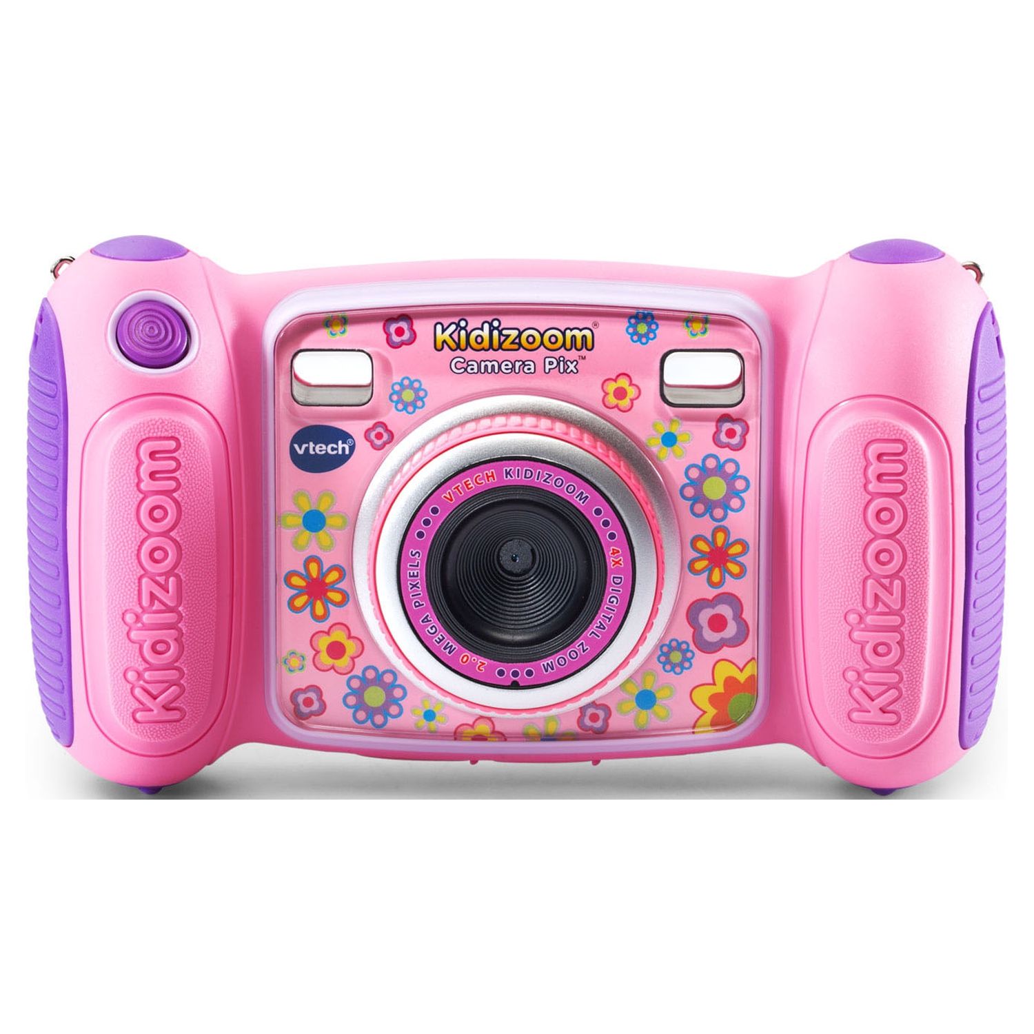 VTech KidiZoom Camera Pix, Real Digital Camera for Kids, Pink - image 1 of 9