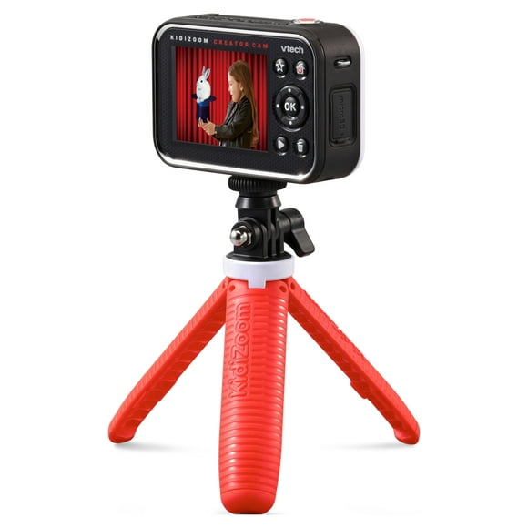 VTech KidiZoom Creator Cam HD Video Kids' Digital Camera, Green Screen