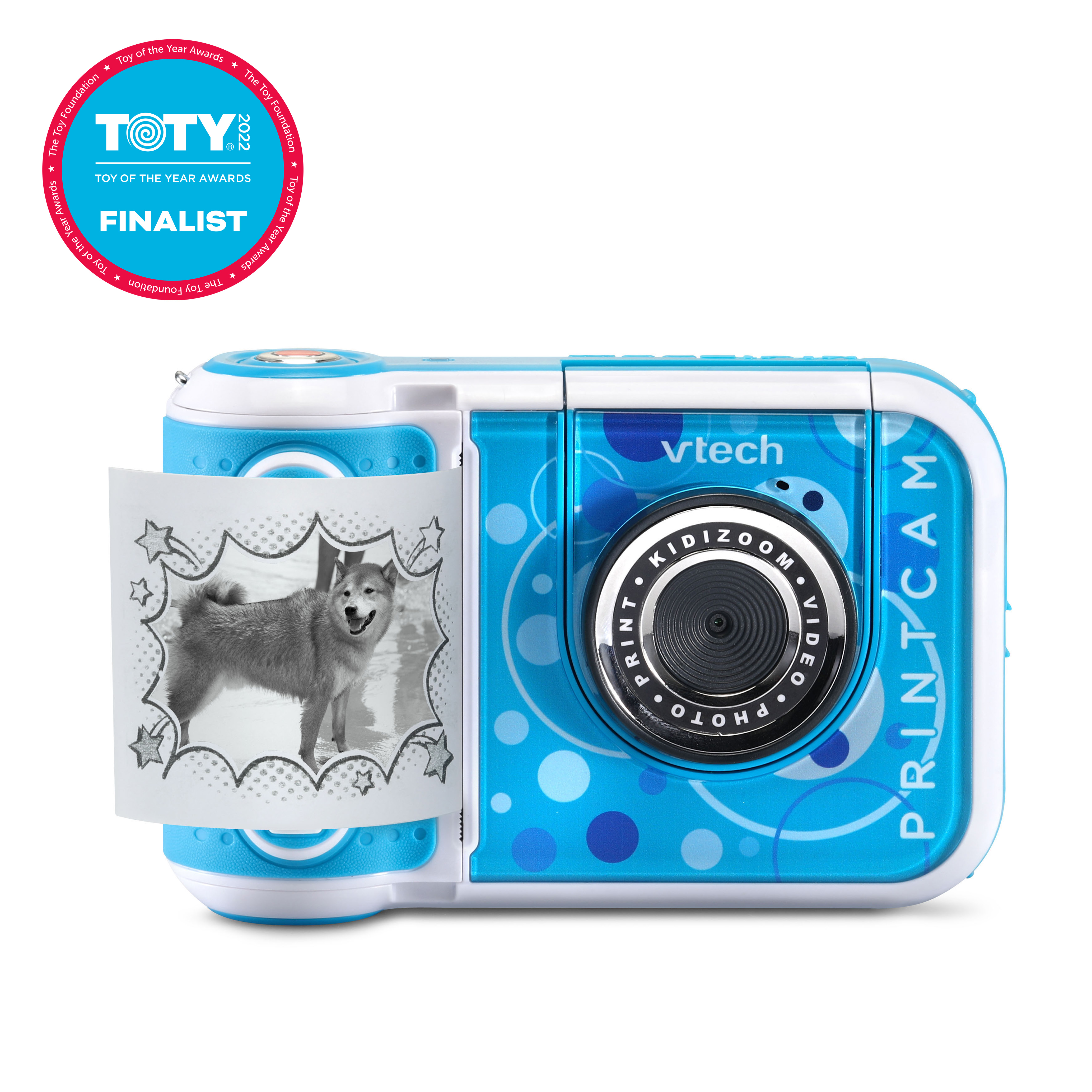 VTech KidiZoom PrintCam Digital Camera and Printer for Kids, Imaginative Play Real Camera - image 1 of 25