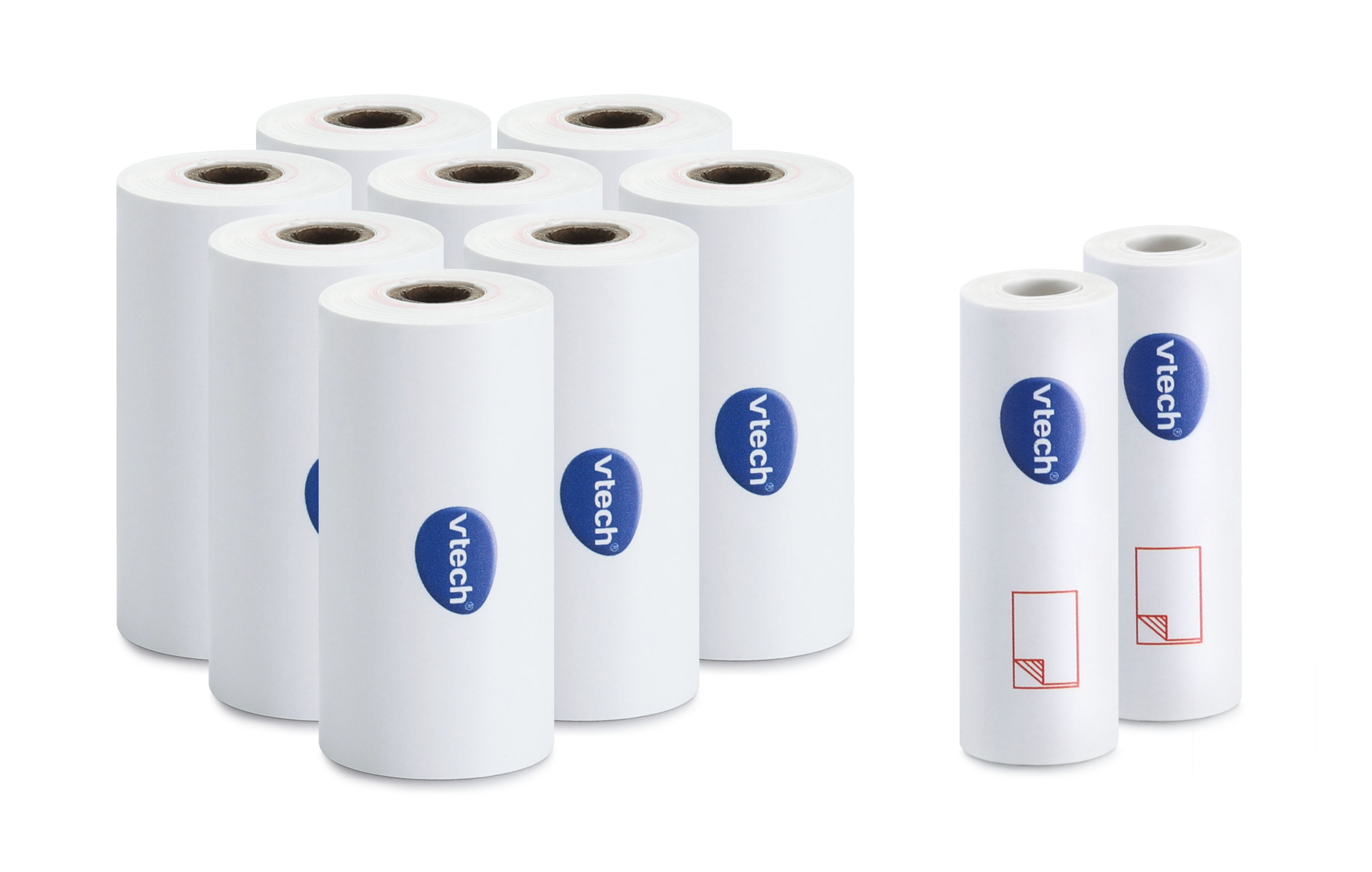 Vtech KidiZoom Printcam Paper Refill Pack 5 Rolls, 3 Regular 2 Sticker