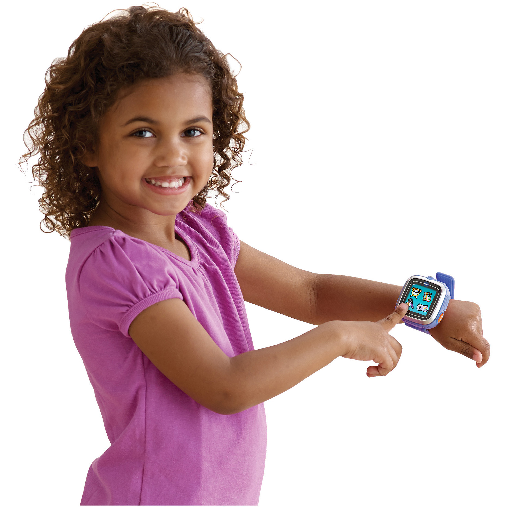 VTech Kidizoom Smartwatch in Blue, Green, Pink, and White - image 1 of 5