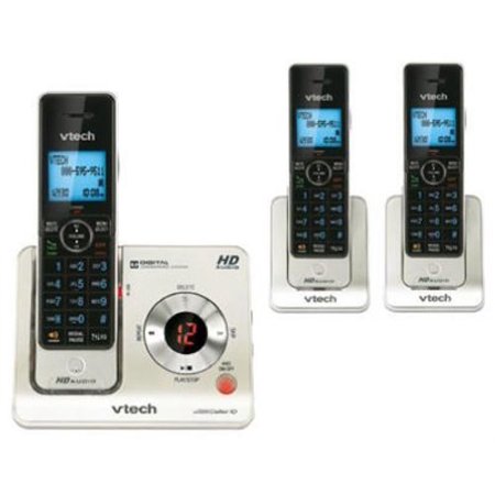 VTech LS6425-3 Three Handset Cordless Answering System with HD Audio & Expandable Up To 12 Handsets