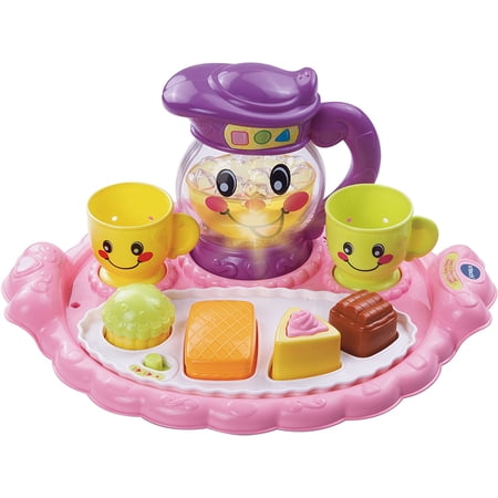 VTech Learn & Discover Pretty Party Doll Playsets with Pitcher of Pretend Lemonade