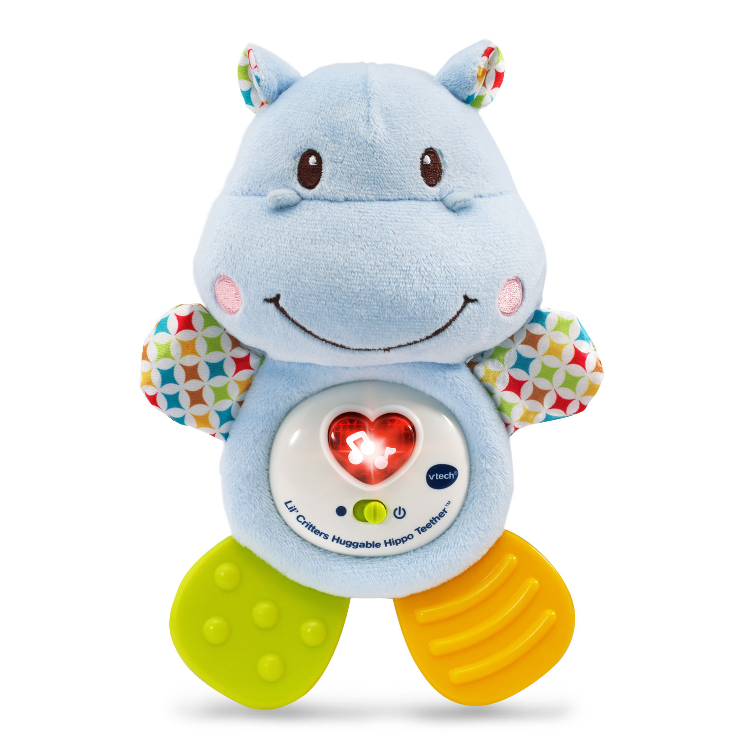 VTech Lil' Critters Huggable Hippo Teether - image 1 of 6