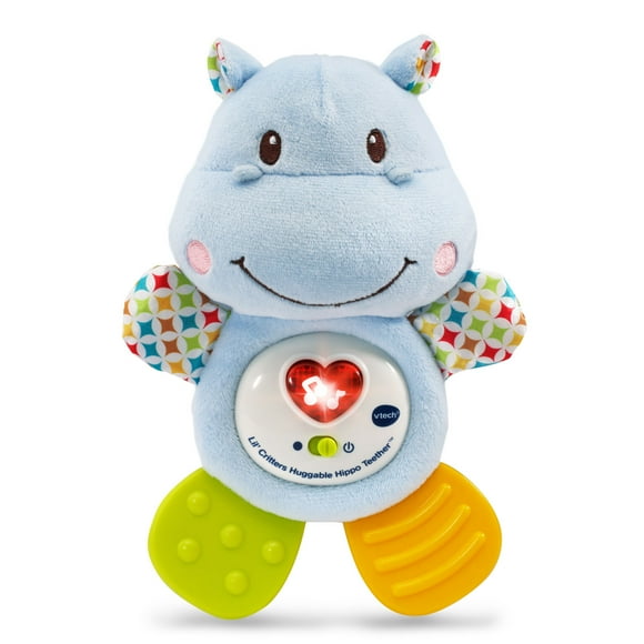 VTech Lil' Critters Huggable Hippo Teether