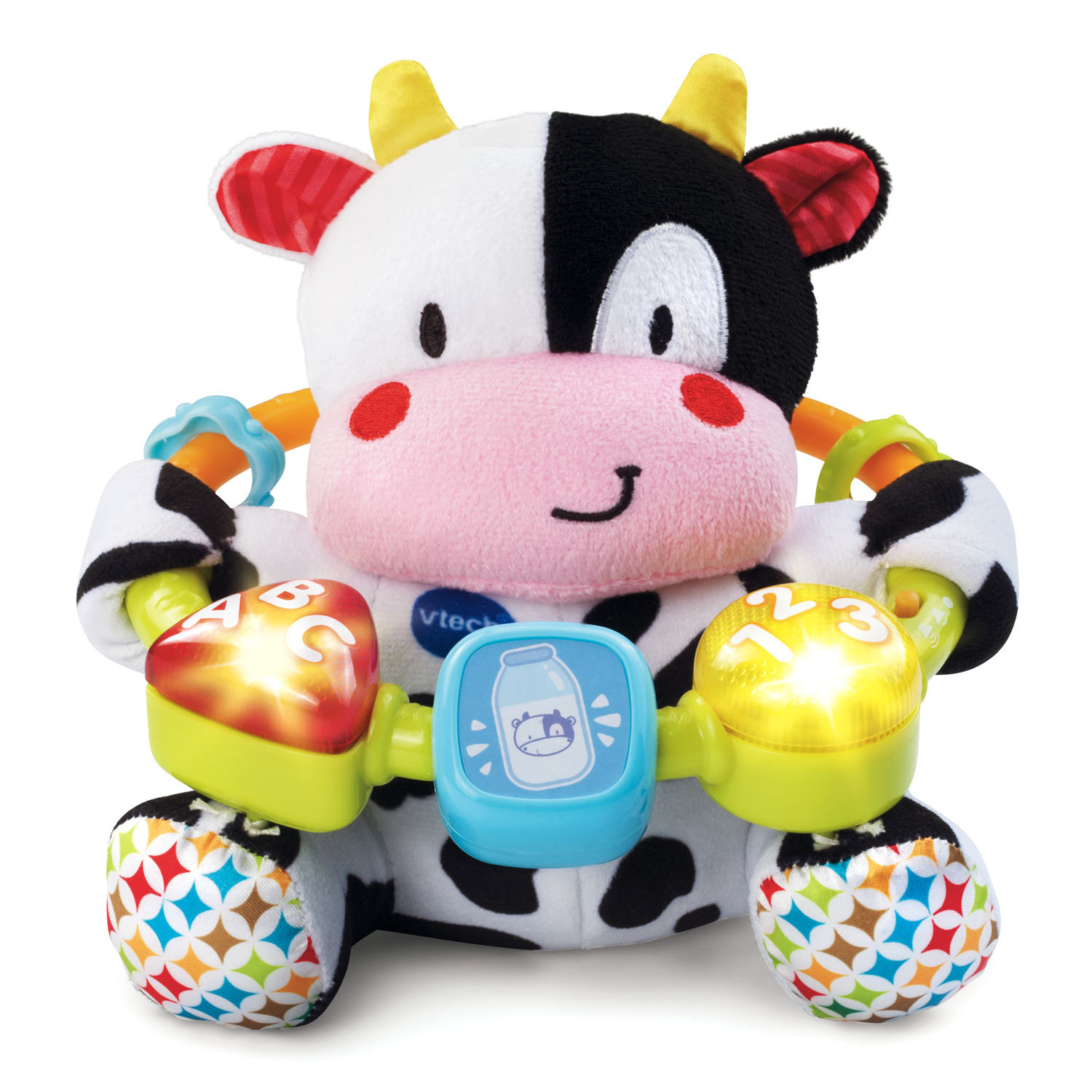 VTech Lil' Critters Moosical Beads, Plush Cow, Musical Baby Toy - image 1 of 7