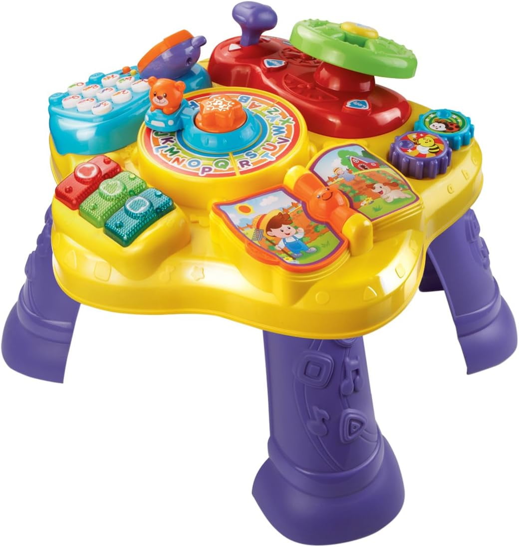 VTech Magic Star Learning Table (Frustration Free Packaging), Yellow  Exclusive