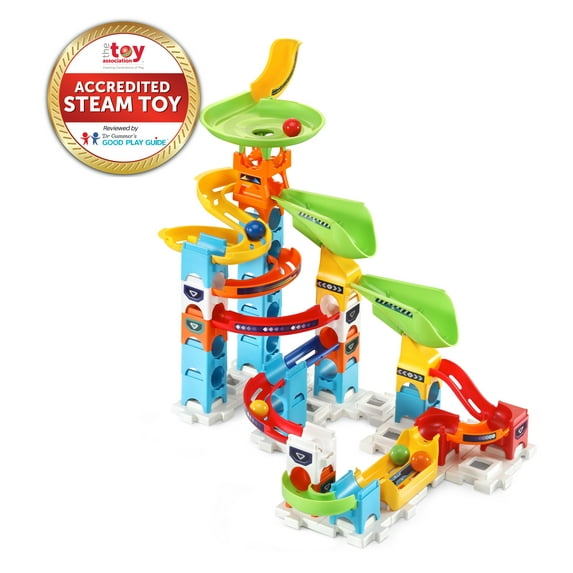 VTech® Marble Rush™ Tip & Swirl Set™ Marble Run Building Set