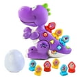 VTech Mix and MatchaSaurus, Dinosaur Learning Toy for Kids, Purple