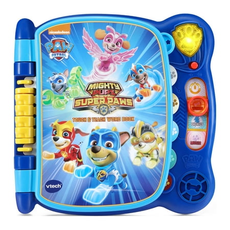 VTech - PAW Patrol Mighty Pups Touch & Teach Word Book - Multicolor