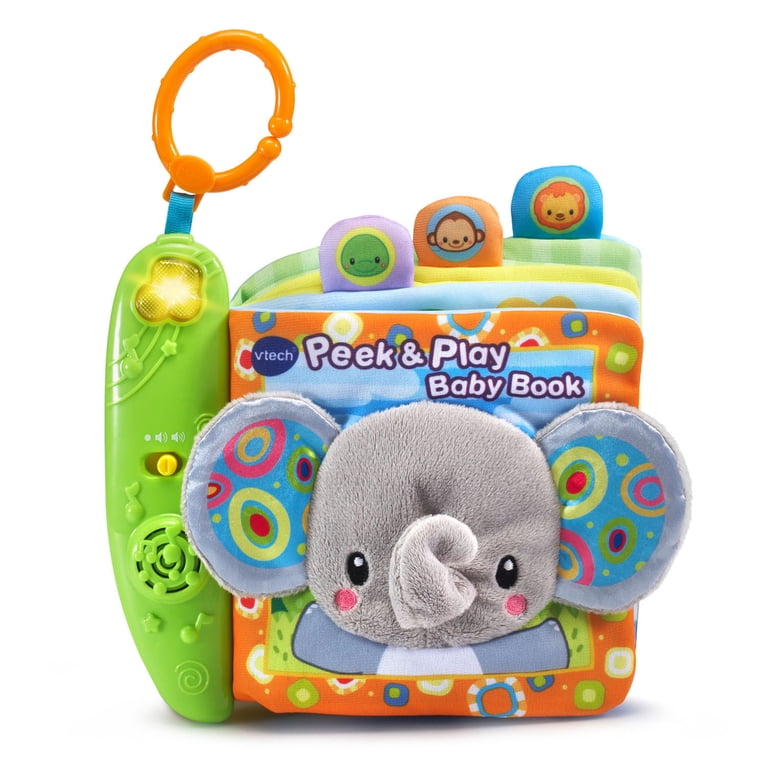 peek a glp 1 reviews VTech Peek and Play Baby Book, Soft, Attachable, Great Gift for Baby