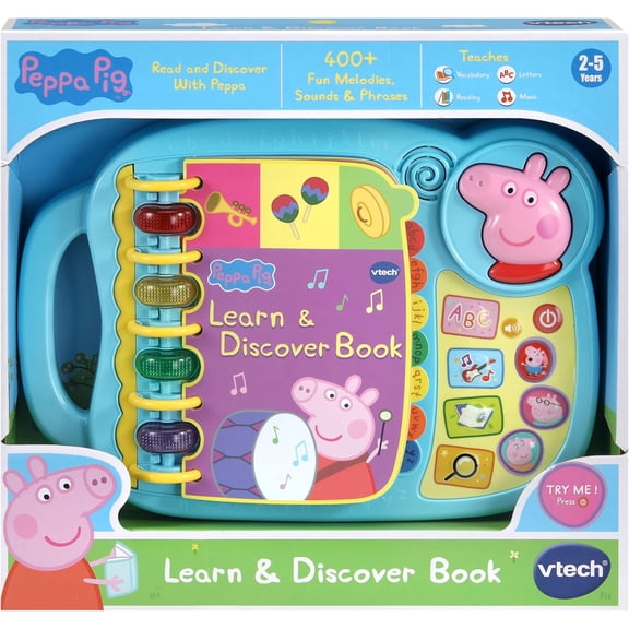 VTech Peppa Pig: Learn & Discover Book