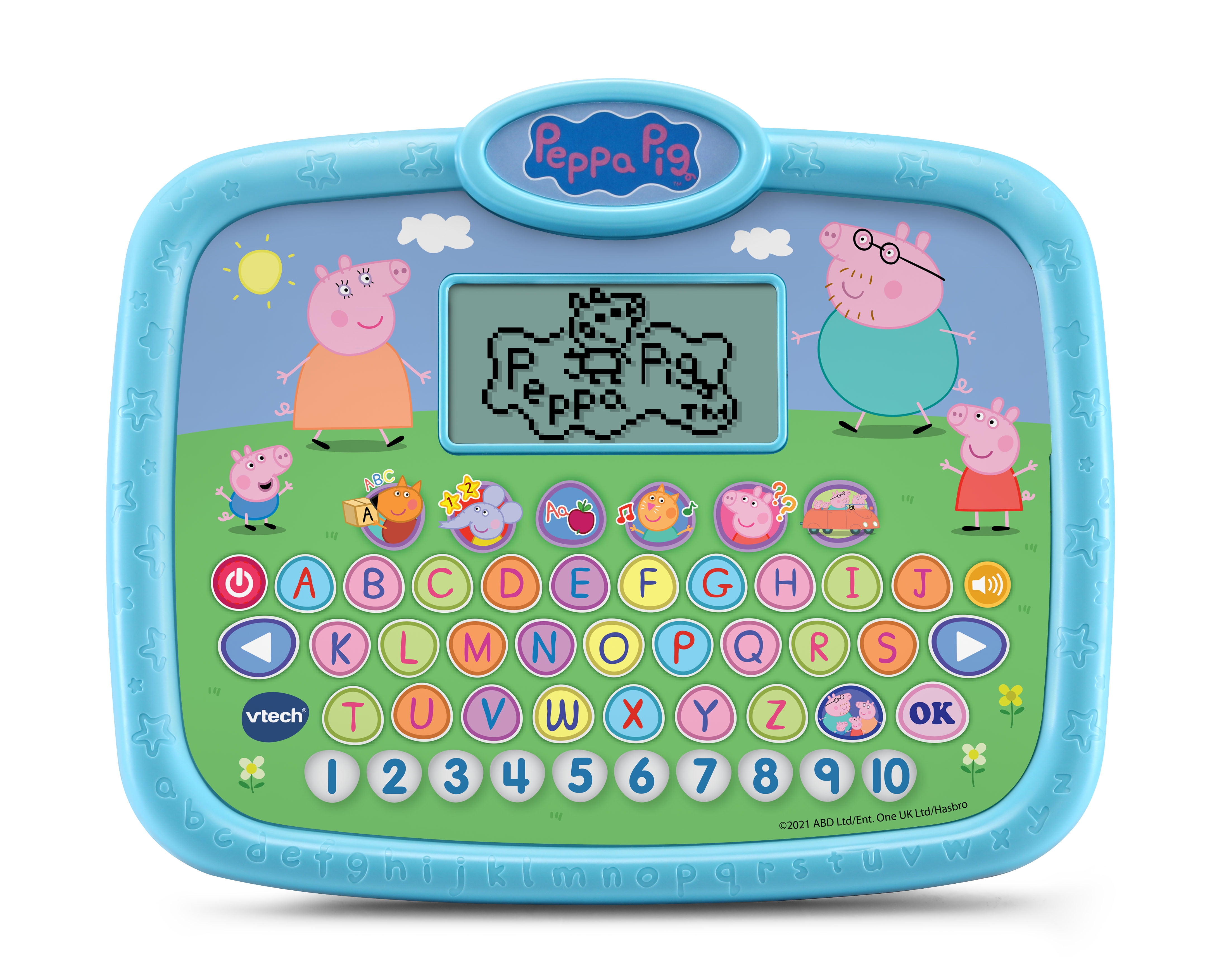 VTech® Peppa Pig Learn  Explore Tablet Alphabet and Phonics Toy 