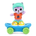 thumbnail image 1 of VTech Pull Back Skater Cat Baby and Toddler Toys, 1 of 8