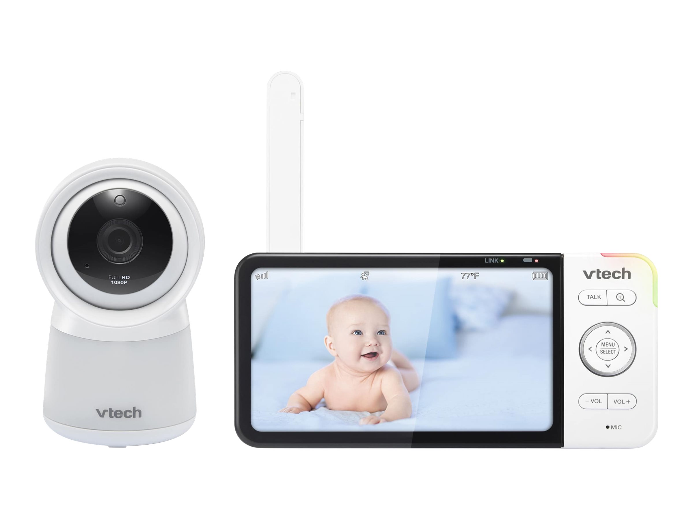VTech RM5754HD Baby monitoring system wireless (WiFi) 5" LCD 1
