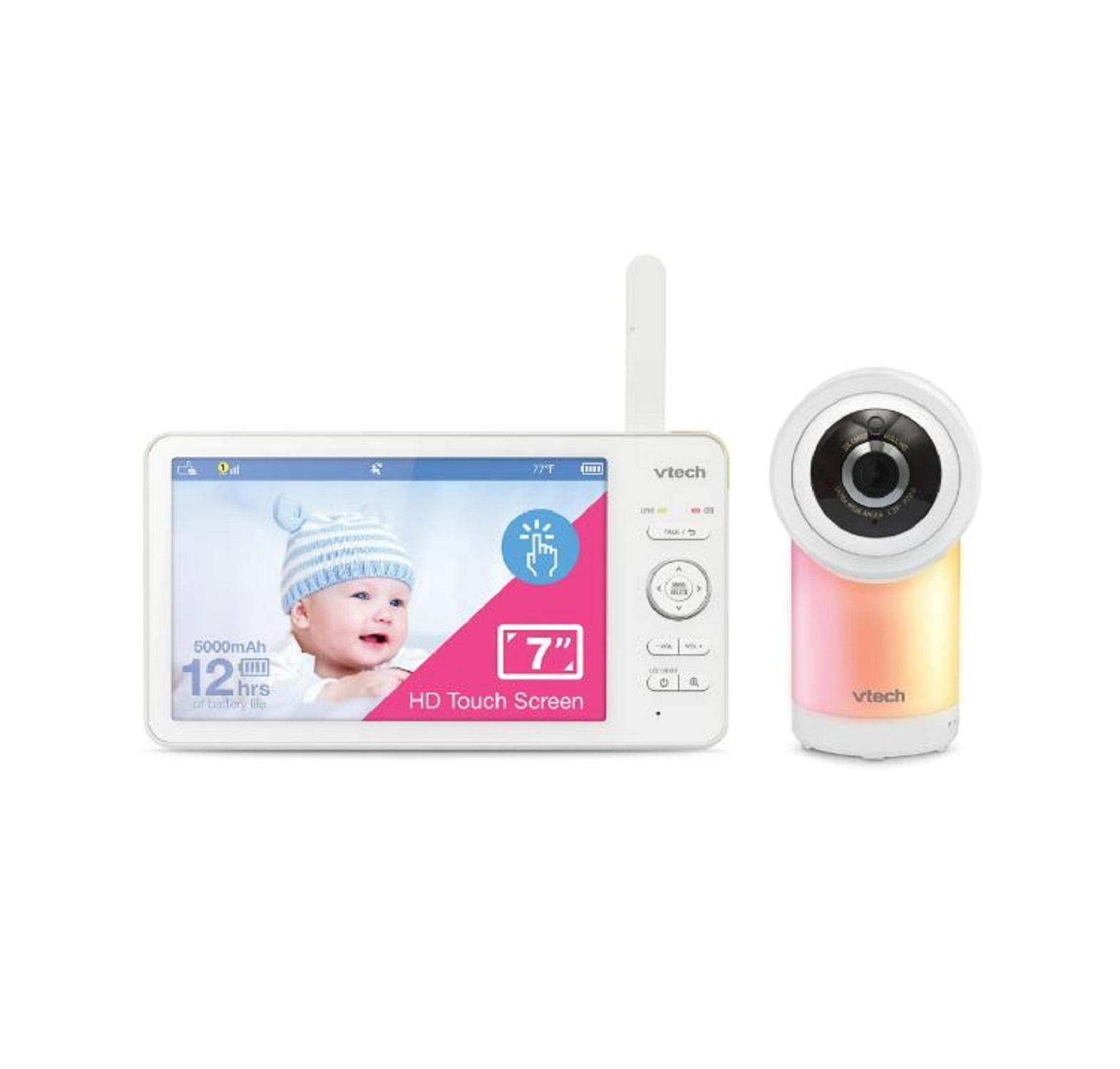 VTech RM7868HD High Definition 7" Touch Screen WiFi 1080p 360 Degree