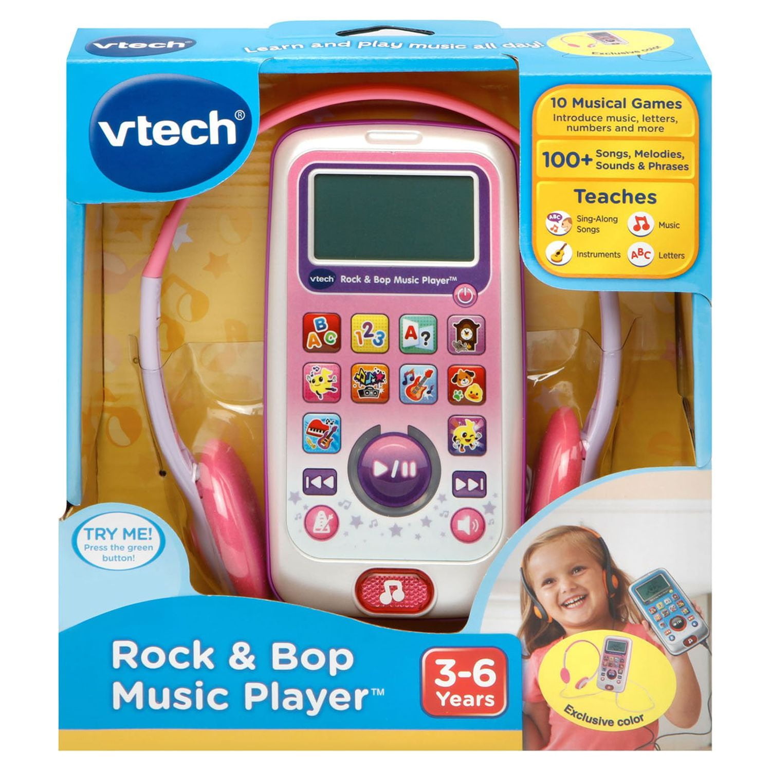 VTech Rock and Bop Music Player Purple