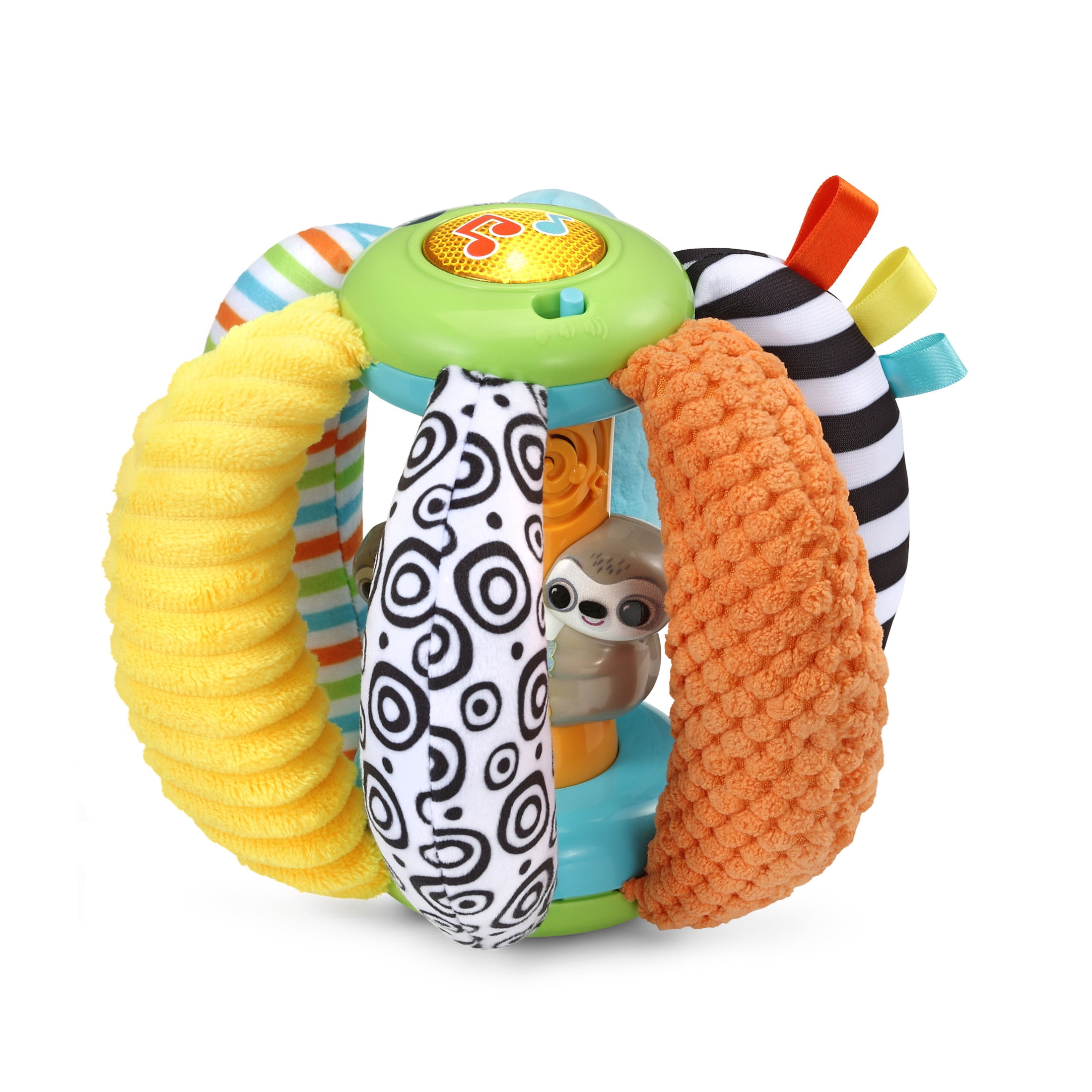 VTech See Touch Hear Sloth Ball Plush Baby Rattles Baby and Toddler Toys Walmart
