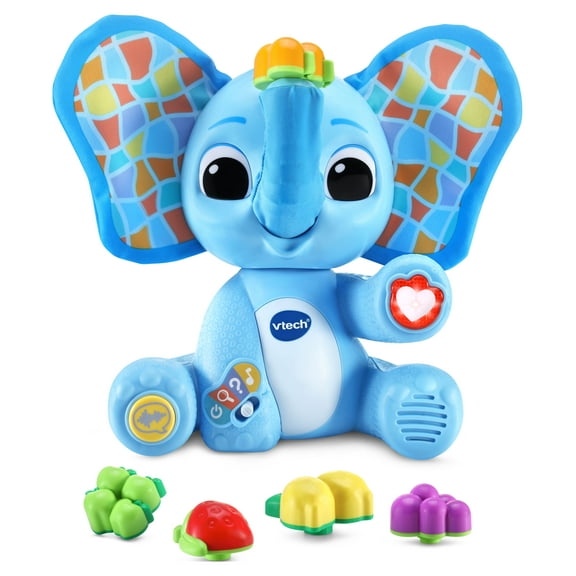 VTech Smellephant Interactive Elephant with Magical Trunk and Peek-a-Boo Flapping Ears