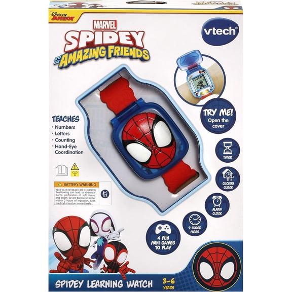 VTech Spidey and His Amazing Friends: Spidey Learning Watch