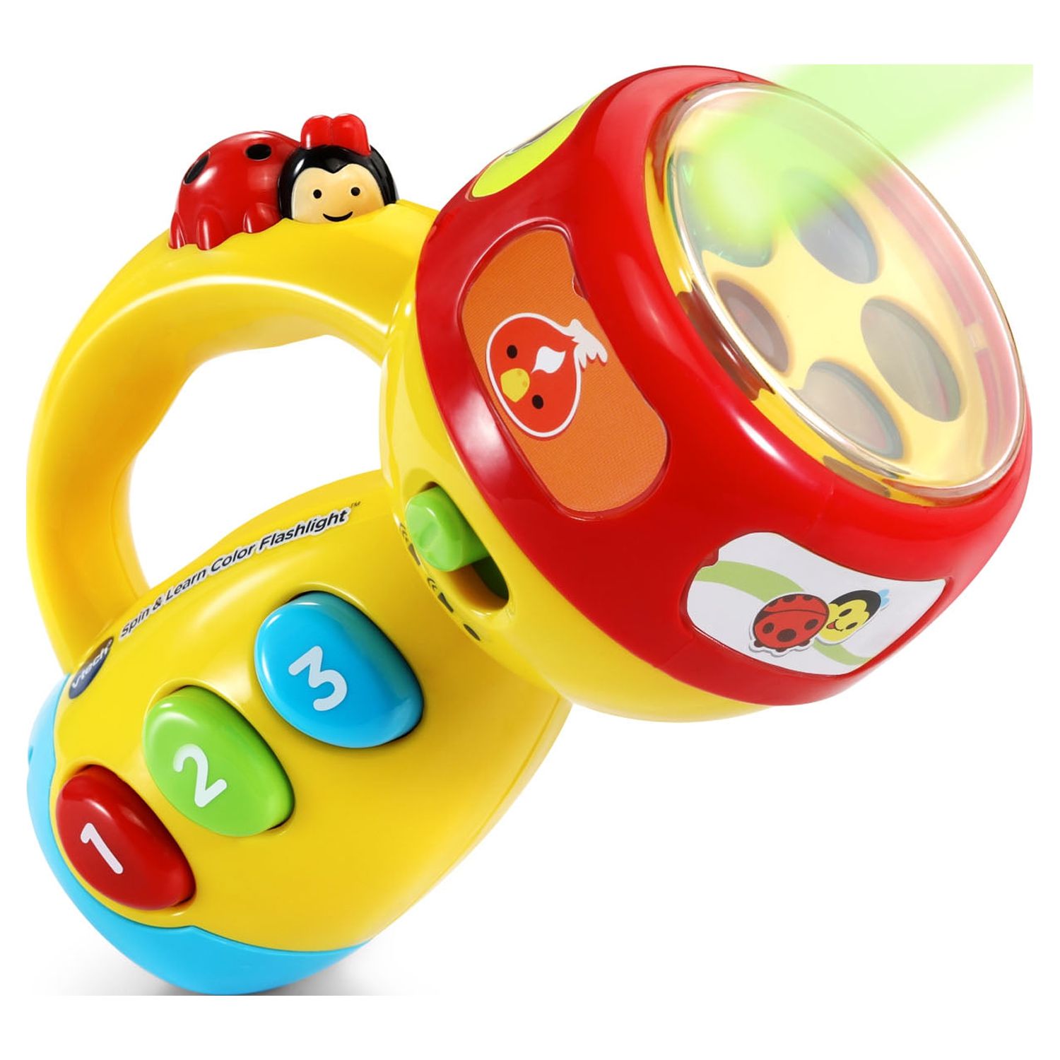 VTech, Spin and Learn Color Flashlight, Toddler Learning Toy - image 1 of 8