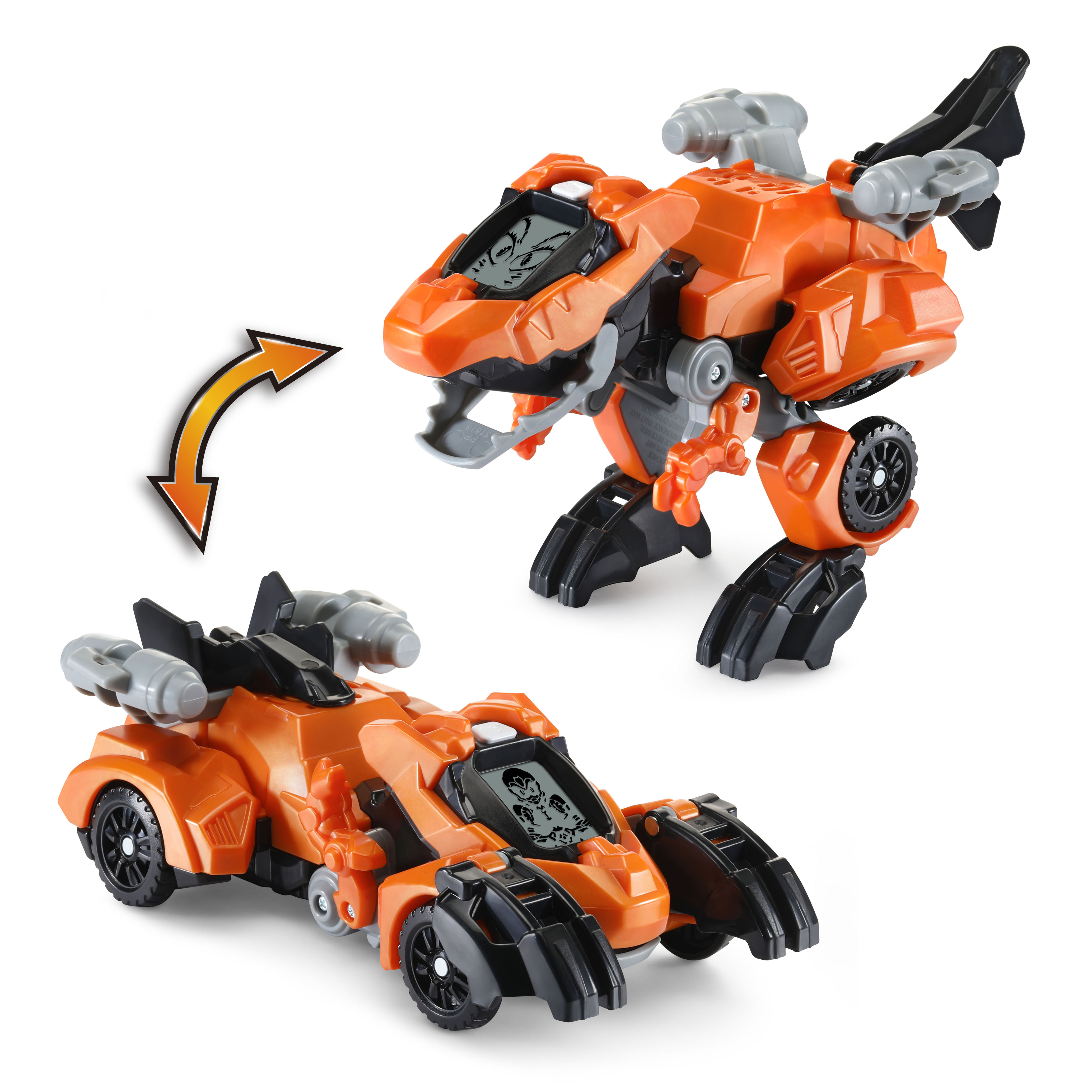 VTech® Switch & Go® T-Rex Race Car Transforming Dino with Fire Effects - image 1 of 12