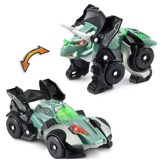 VTech® Switch & Go™ Triceratops Racer Transforming Dino to Vehicle