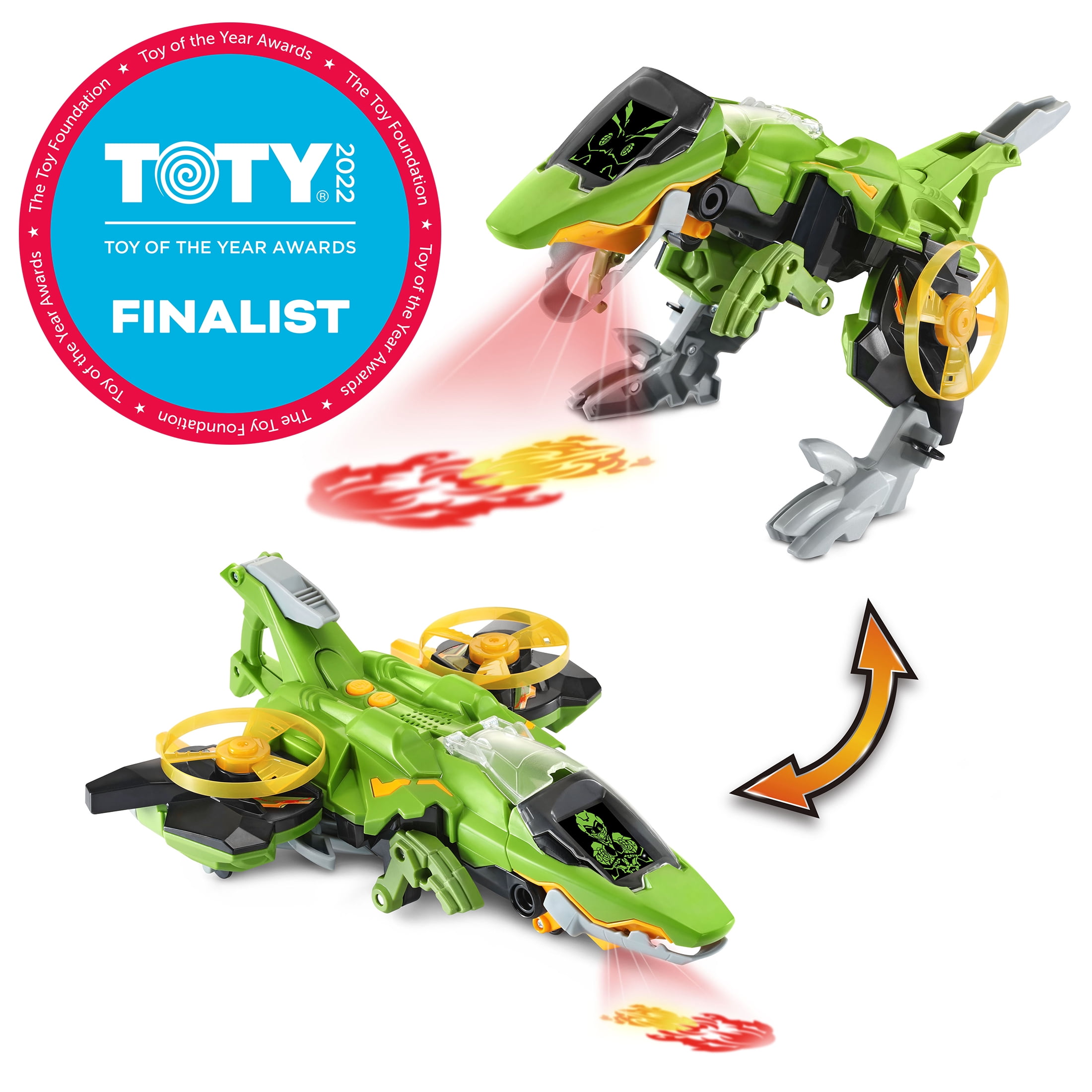 VTech® Switch & Go® Velociraptor Jet to Dino with Launching Propellers,  Play Vehicle