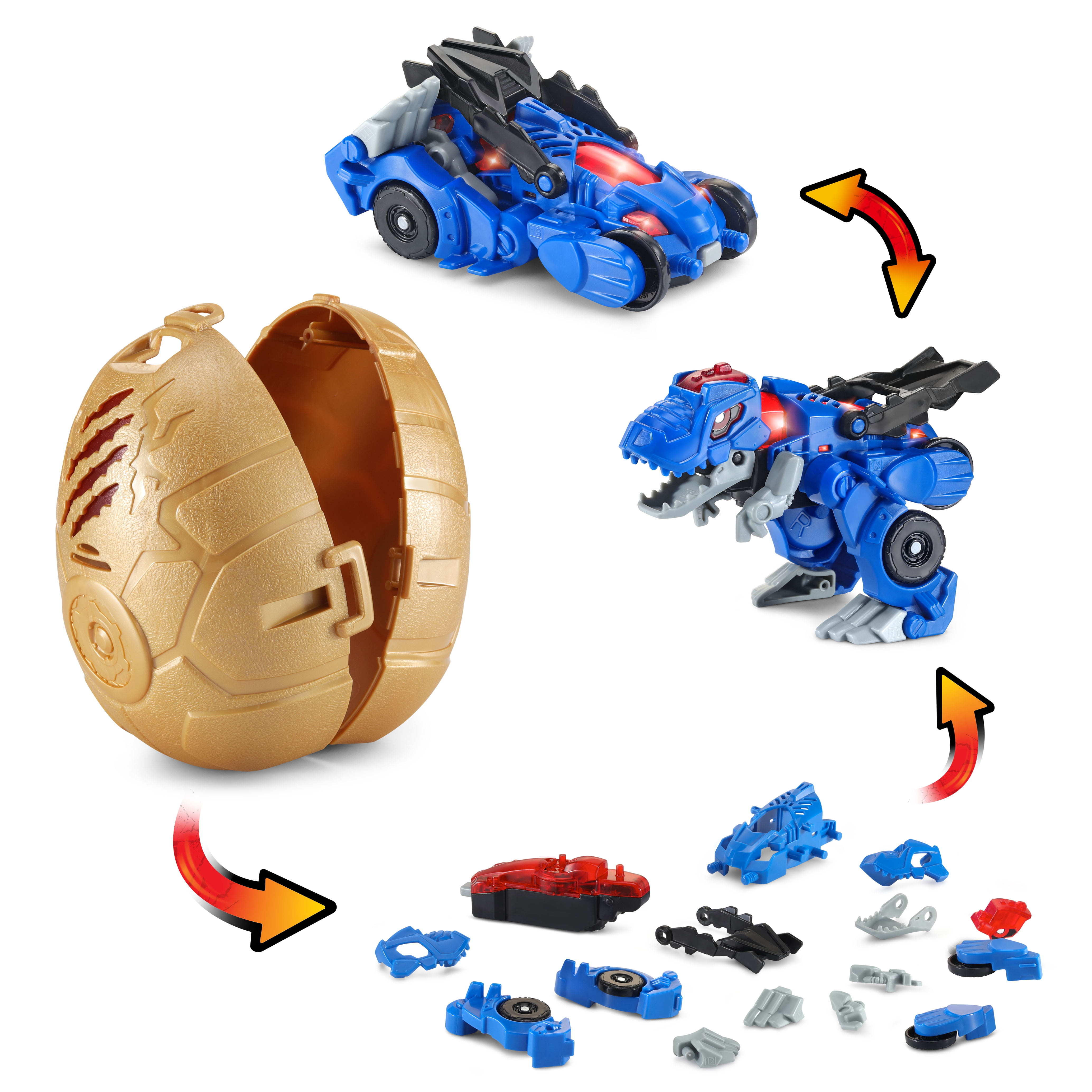VTech® Switch & Go® Hatch & Roaaar Egg TRex Racer™ Transforming