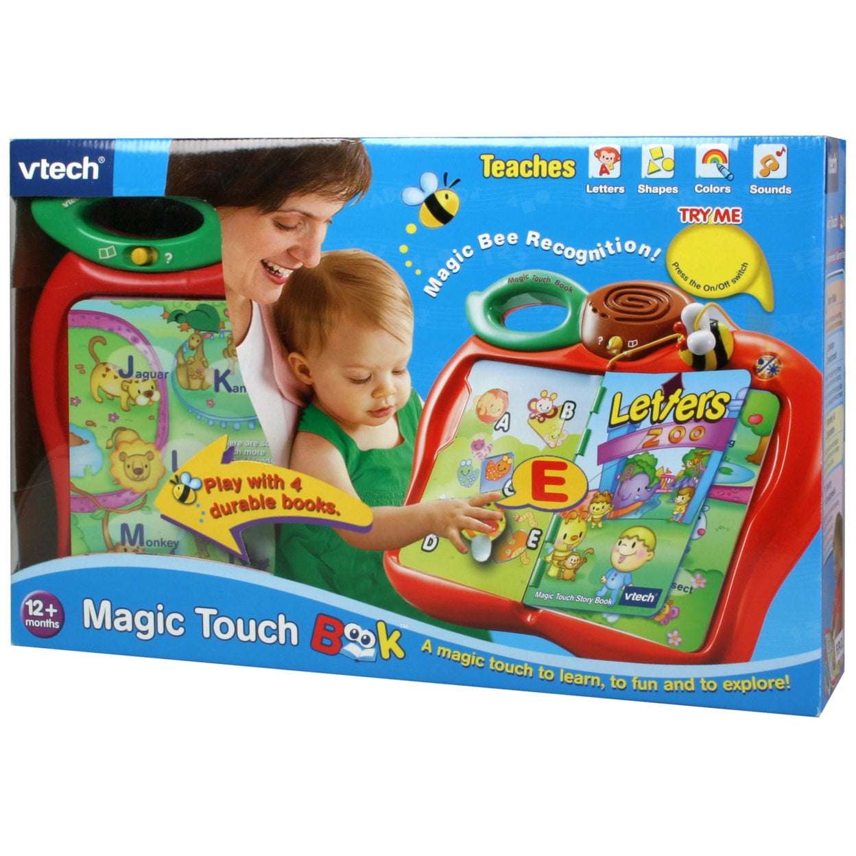 VTech Touch & Teach Busy Books  Vtech, Busy book, Preschool games