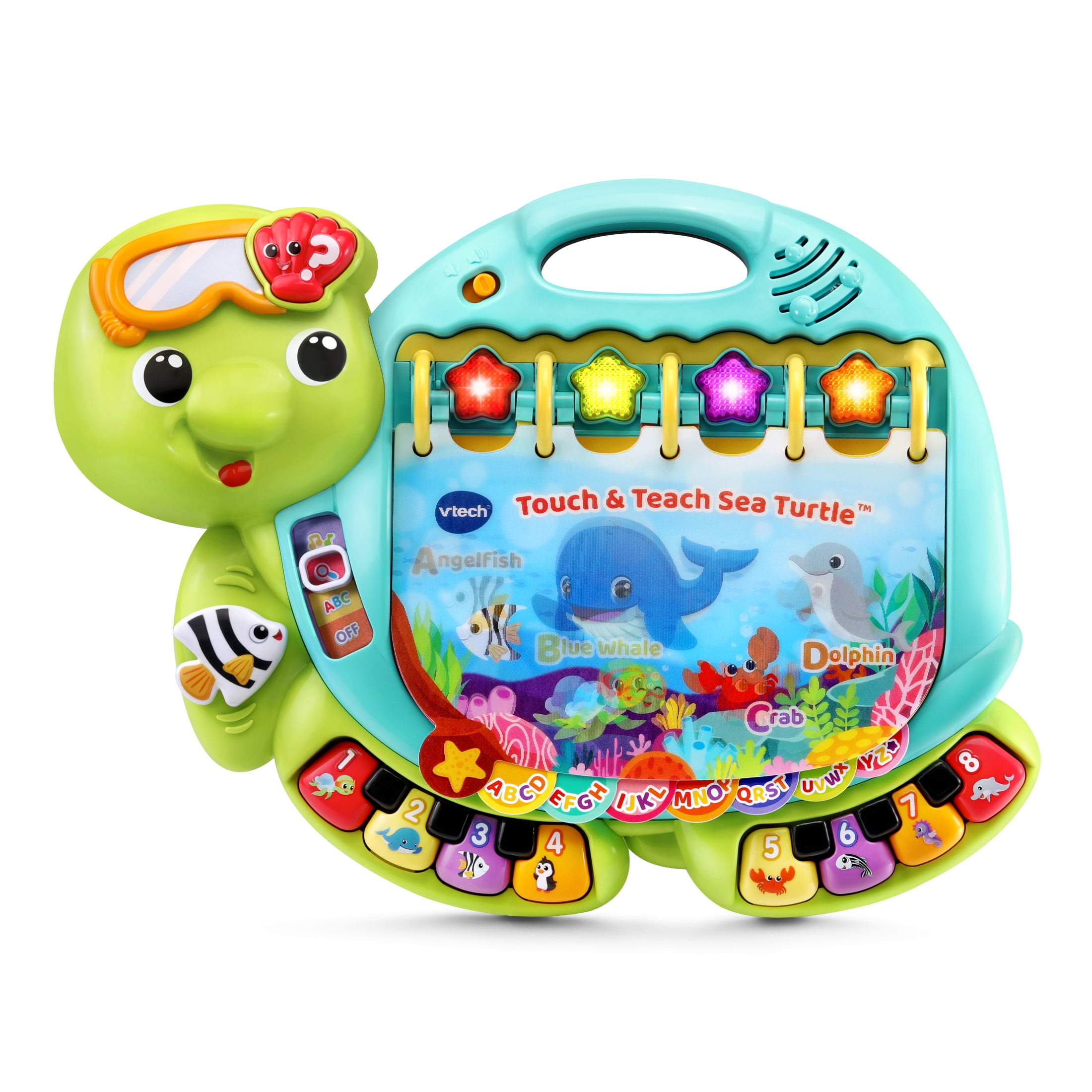 VTech Touch & Teach Sea Turtle Alphabet Toys Baby and Toddler Toys