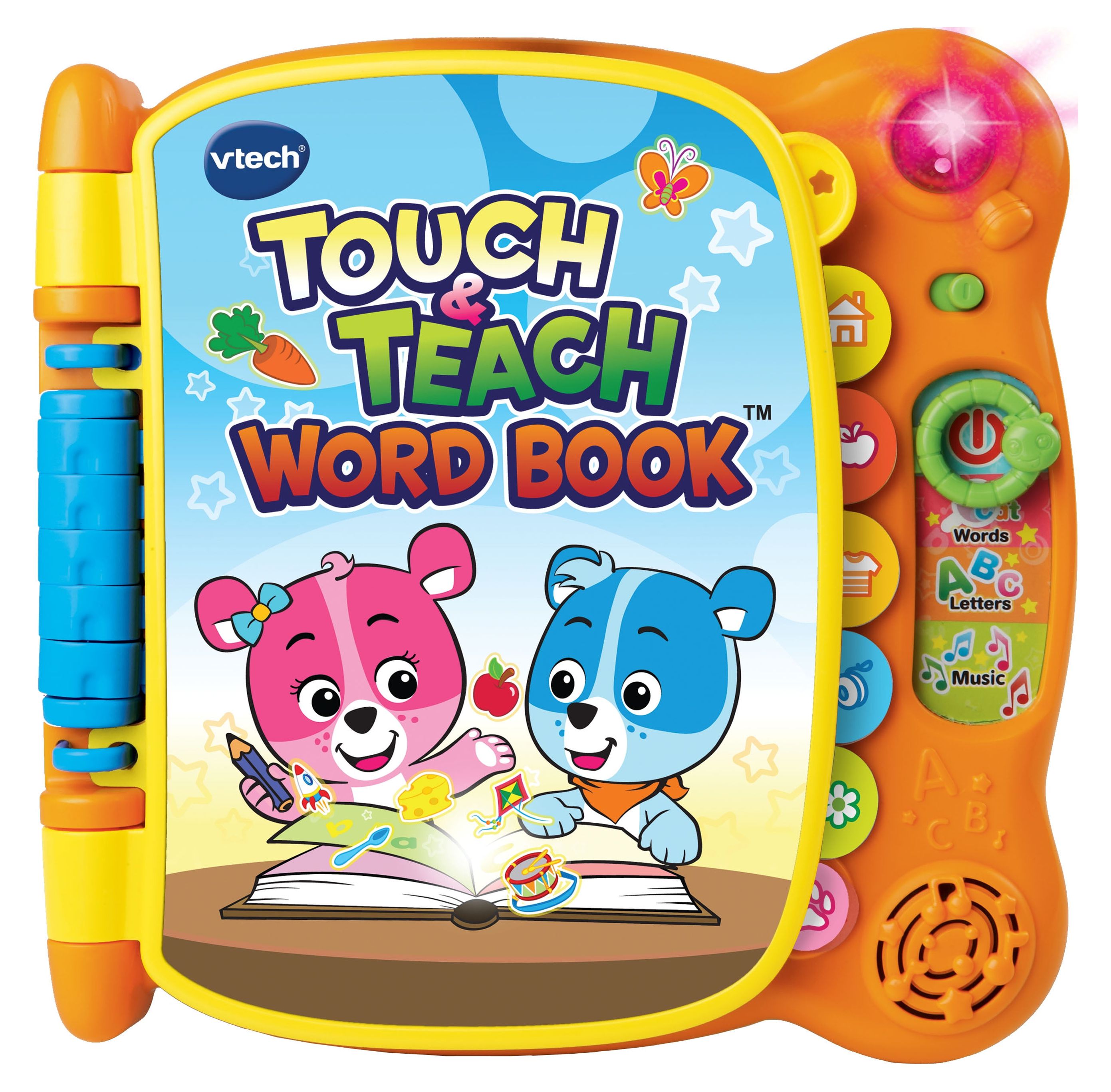 VTech Touch and Teach Word Book Featuring More Than 100 Words - image 1 of 5
