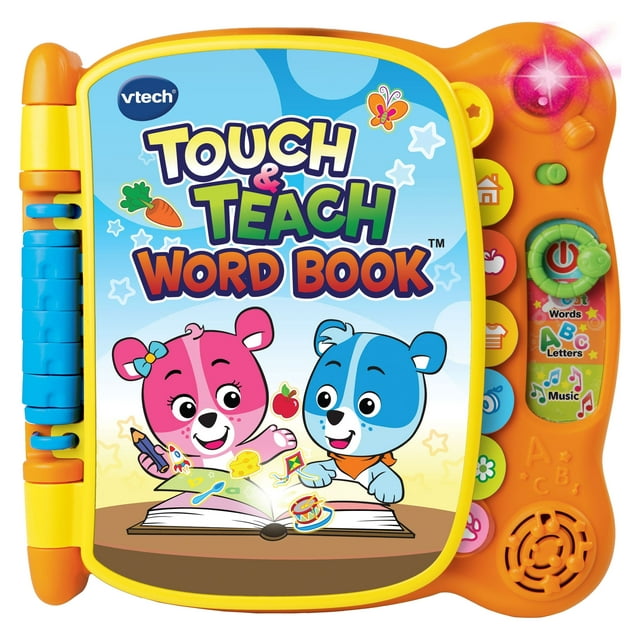 VTech Touch and Teach Word Book Featuring More Than 100 Words