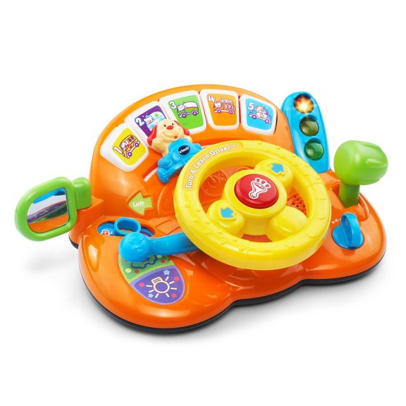BOD-VTech Interactive Car Learning Toy, Orange