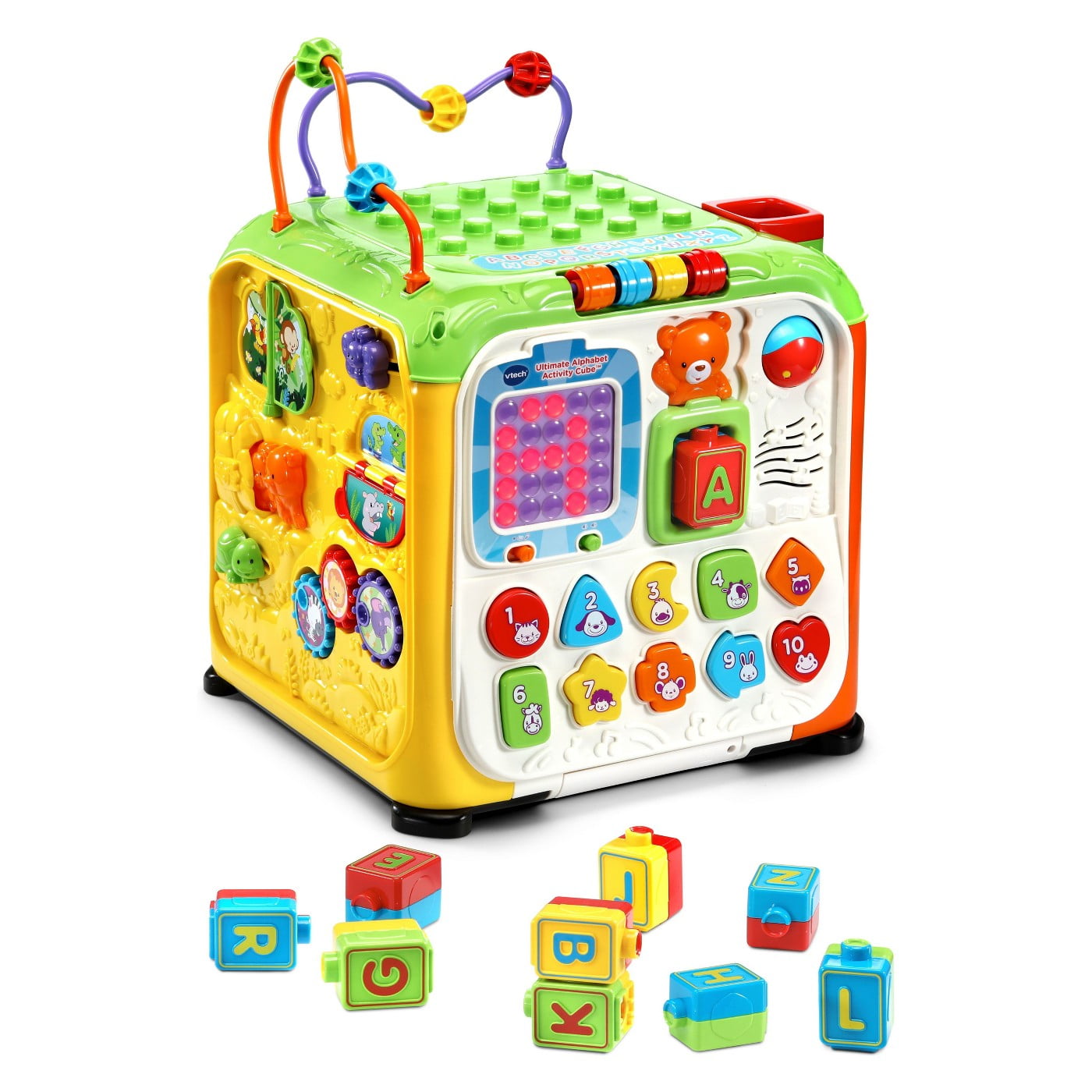 Goodbuy Gear Alex Wooden Activity Cube Activity Cube Vtech