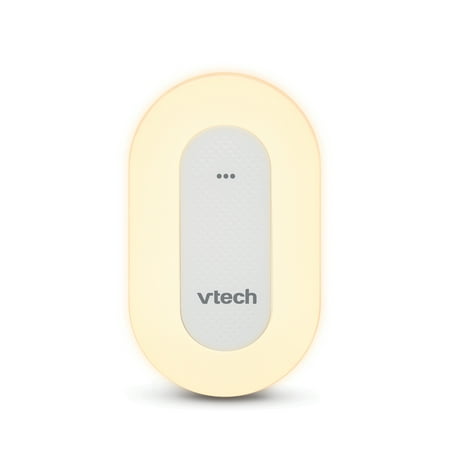 VTech V-Hush Plug Sleep Training Soother with Bluetooth Speaker to Soothe your Infant or Toddler. Includes a Professional Sleep Training Program, Night Light, Lullabies, and Natural Sounds. White