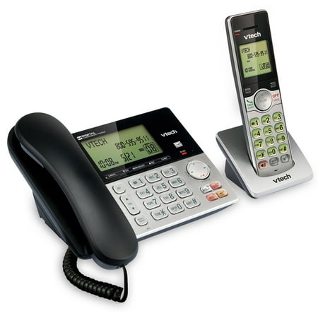 VTech VTCS6949 Corded/Cordless 2 Handset Telephone System Dual Caller ID